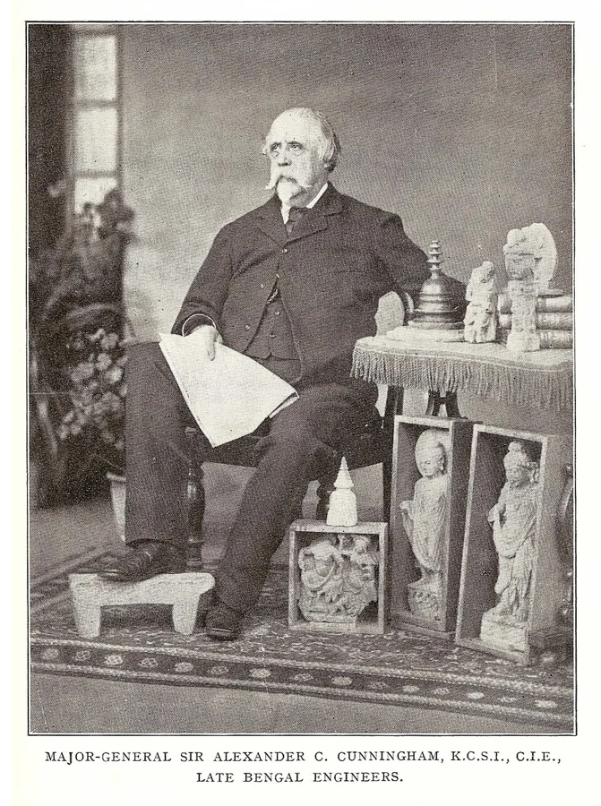 Alexander Cunningham — historical portrait