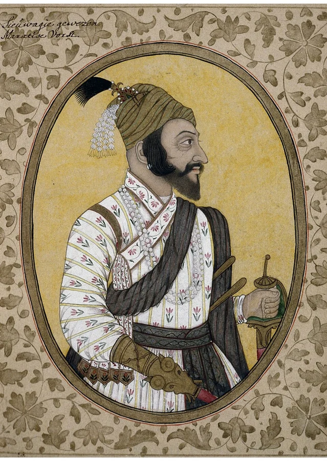 Chhatrapati Shivaji — historical painted portrait